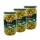 Lot 3x Olive verte farcie au poivron - Durra - pot 720g