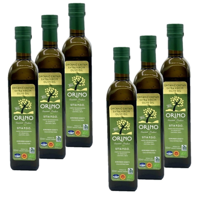 Huile d'olive grecque vierge extra bio OliveArt 500ml