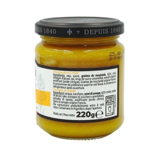 Moutarde au miel - pot 220g