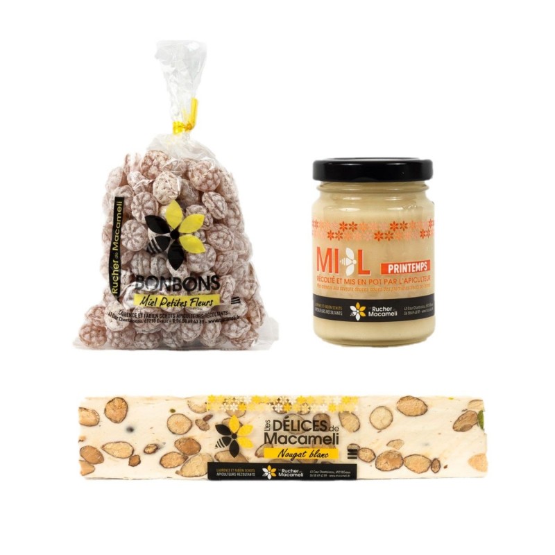 Miel, nougat, bonbons au miel - Monts du Lyonnais