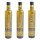 Lot 3x Huile olive extra vierge - pressée à froid - bouteille 250ml