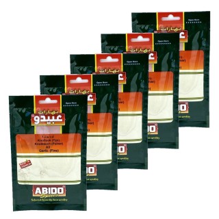 Lot 5x Ail moulu - Abido - sachet 50g