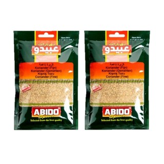 Lot 2x Coriandre moulue - Abido - sachet 50g