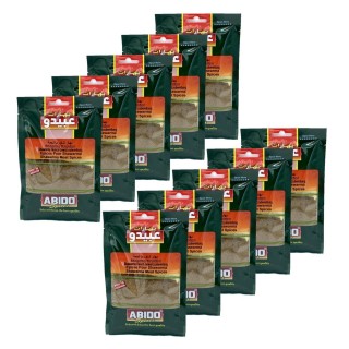 Lot 10x Épices shawarma bœuf (kebab) - Abido - sachet 50g