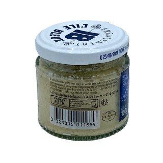 Lot 3x Rillettes de thon blanc germon MSC au citron & gingembre - Pot 100g