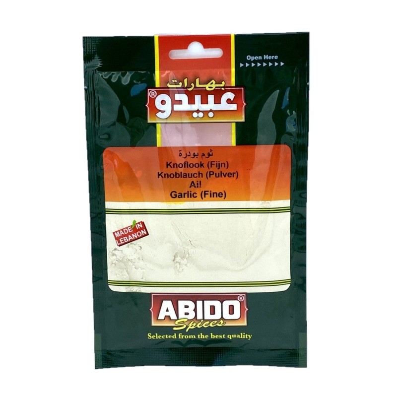 Ail moulu - Abido - sachet 50g