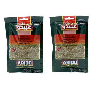 Lot 2x Épice salade - Abido - sachet 50g