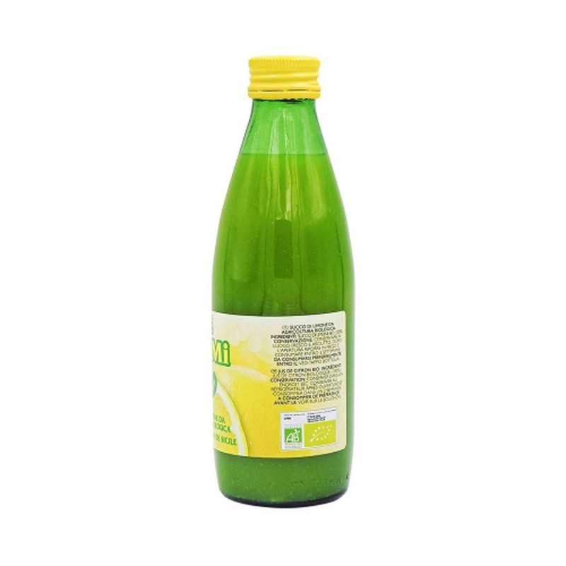 Limmi - Lot 12x Pur Jus De Citron BIO - Bouteille 250ml - Au