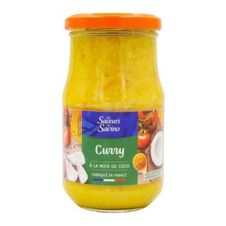 Lot 3x Sauce curry - Pot 350g