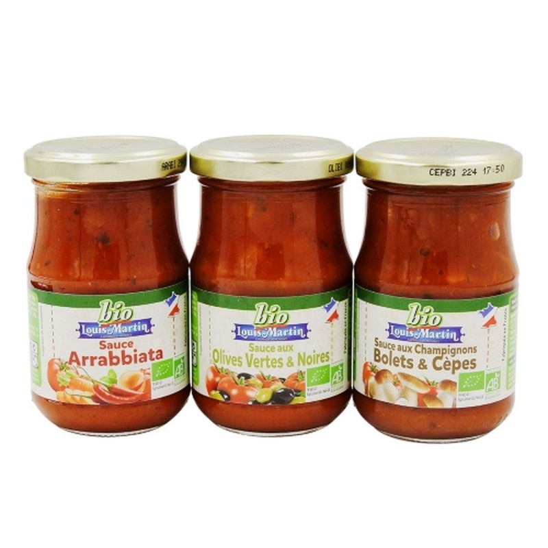 Sauce arrabiata BIO Pot 190g