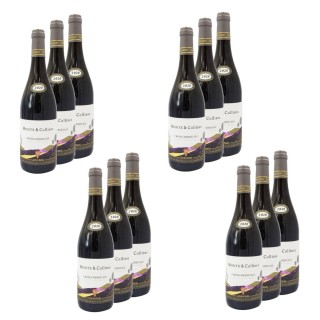Lot 12x Vin rouge Crozes Hermitage Monts et Collines - Bouteille 750ml