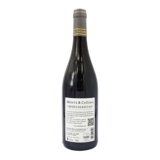 Vin rouge Crozes Hermitage Monts et Collines - Bouteille 750ml