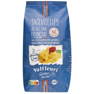 Pâtes - Gamme HVE "Tagliatelle" - Sachet 400g