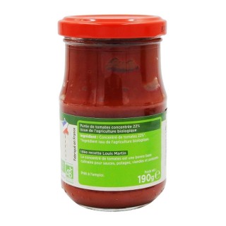 Concentré de tomate BIO - Pot 190g
