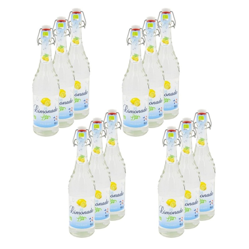 Lot 6x Limonade Bio - Bouteille 1l : les 6 bouteilles à Prix Carrefour