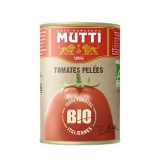 Tomates pelées Bio - Boîte 400g