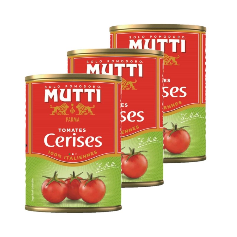 Lot 3x Tomates cerises - Boîte 400g