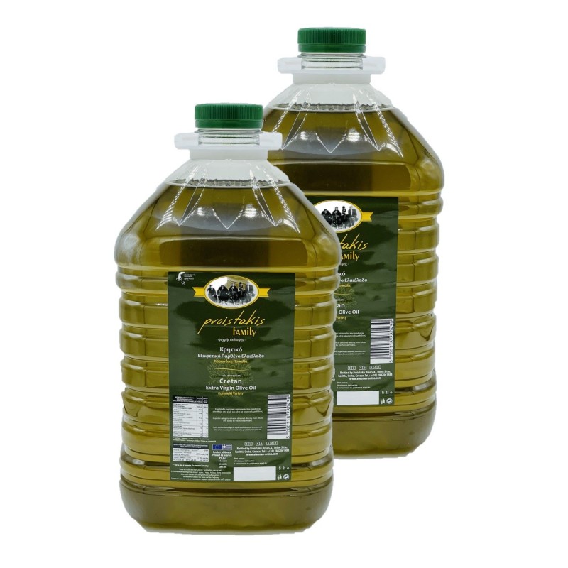 Huile d'olives en Plastique Alimentaire de 5L