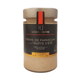 Lot 3x Crème de parmesan à la truffe d’été 3% - Pot 190g