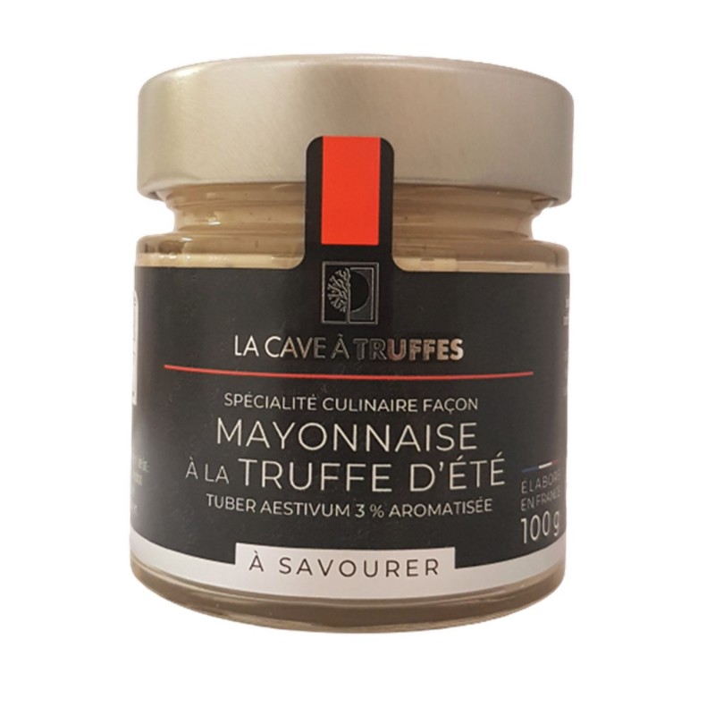 Spécialité culinaire façon mayonnaise à la truffe d'été 3% - Pot 100g