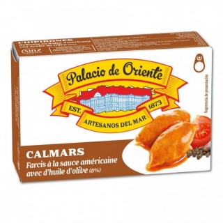 Lot 12x Calamars farcis sauce américaine 115g Palacio - Boîte 115g