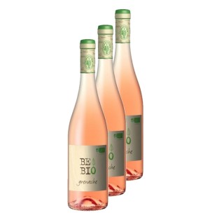 Vin rosé Grenache - IGP BIO - Pays d\'OC - Bouteille 750ml