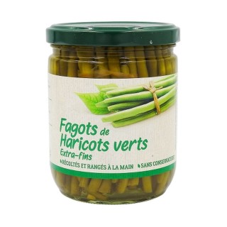 Lot 12x Fagots haricots verts extra fins - Bocal 405g