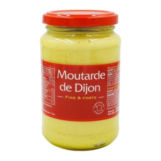 Lot 3x Moutarde forte de Dijon - Pot 370g