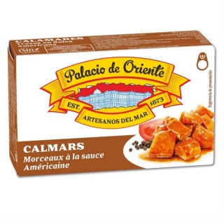 Lot 3x Calamar sauce américaine - Boîte 115g