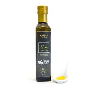 Huile d'olive à l'arôme de truffe blanche - Bouteille 250ml