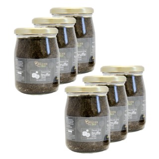 Lot 6x Tartufata - Sauce de truffe d'été 5% - Pot 500g