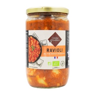 Lot 6x Ravioli au bœuf BIO - Pot 650g