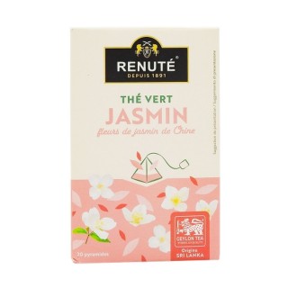 Lot 10x Thé vert au jasmin - 20 sachets - Boîte 32g