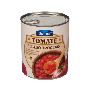 Lot 12x Tomate concassée en dés - 4/4 - Boîte 850g