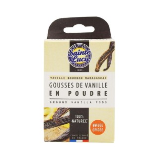 Gousses de vanille en poudre - Flacon 3g